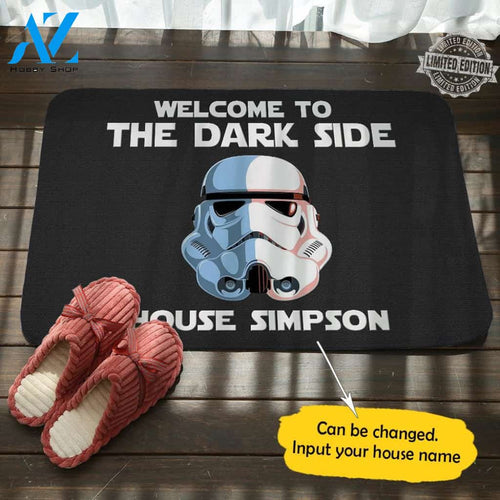 Star Wars Personalized Name Doormat