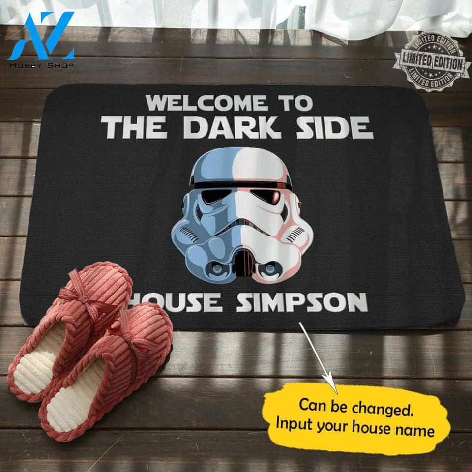 Star Wars Personalized Name Doormat