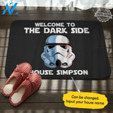 Star Wars Personalized Name Doormat