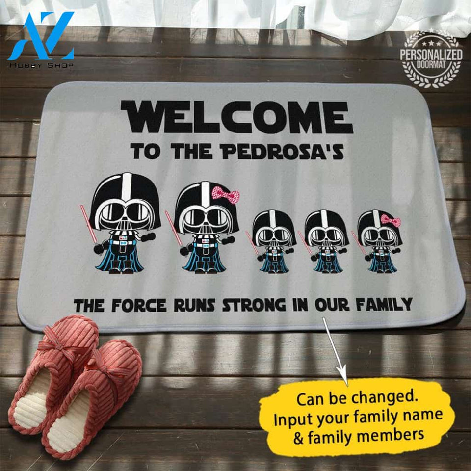 Star Wars Personalized Name Mat