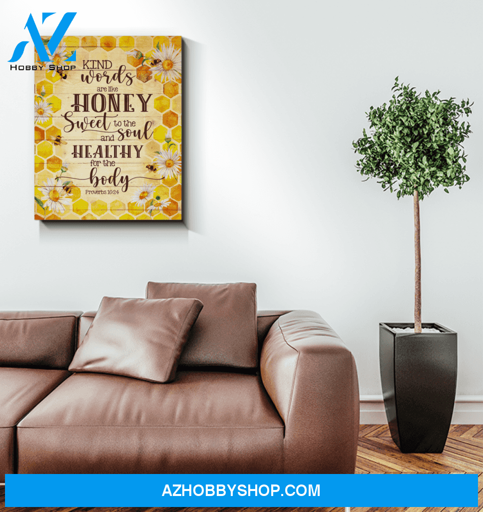 Start Again HummingBird Flowers Premium Canvas Wall Art