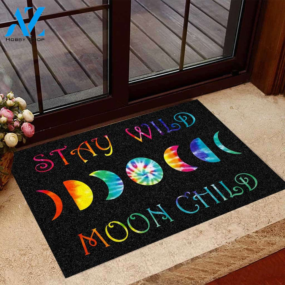 Stay Wild Moon Child - Hippie Doormat