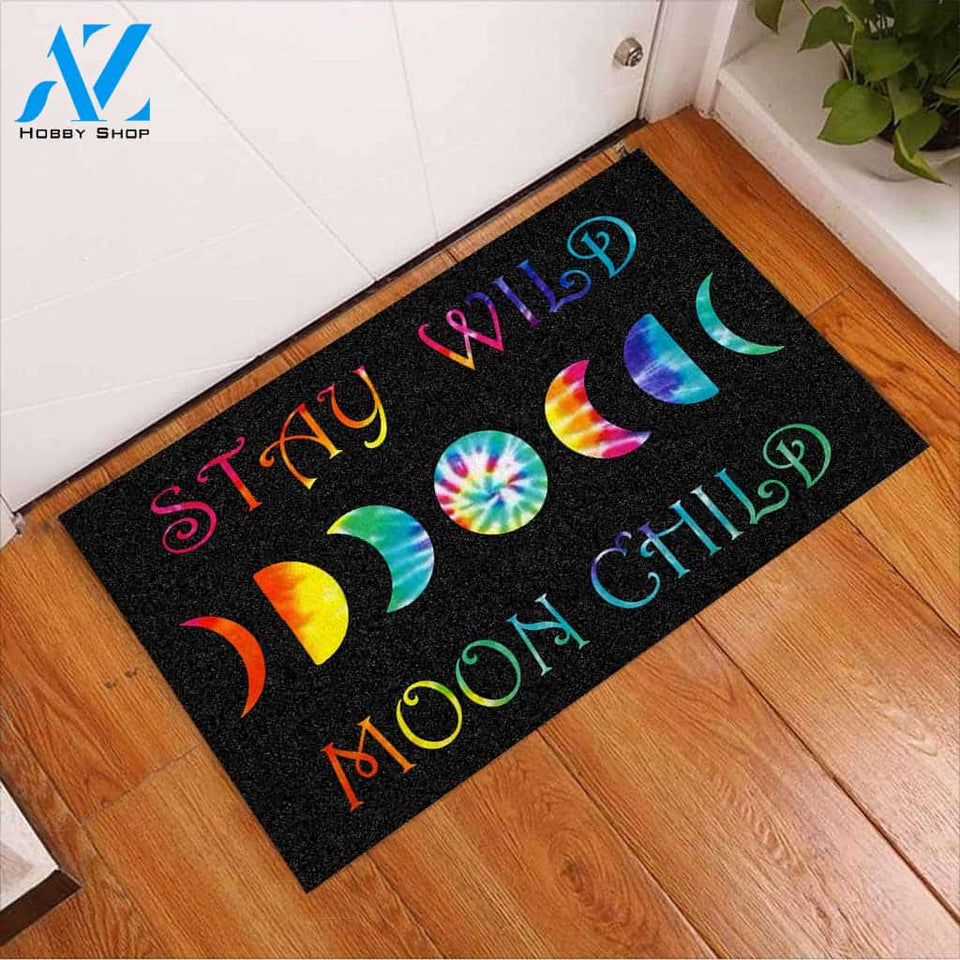 Stay Wild Moon Child - Hippie Doormat