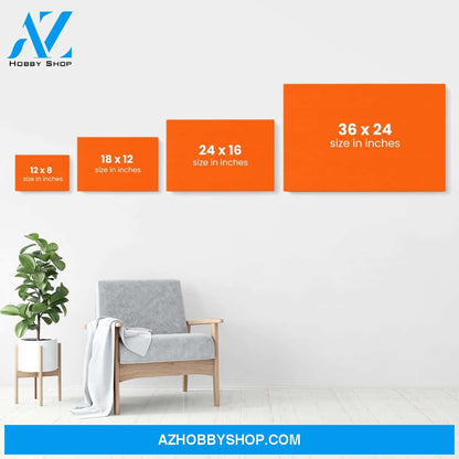 Stepped Up Dad Definition - Personalized Canvas - Father's Day Gift For Step Dad, Bonus Father