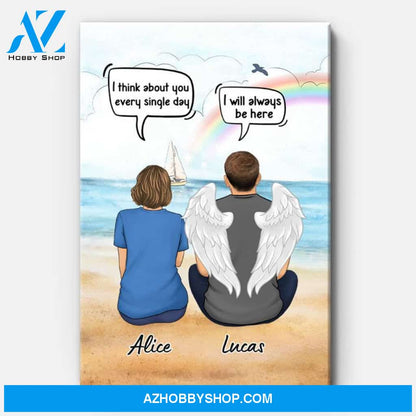 Still Talk About You Conversation, Memorial Gift, Premium Personalized Canvas Wall Art
