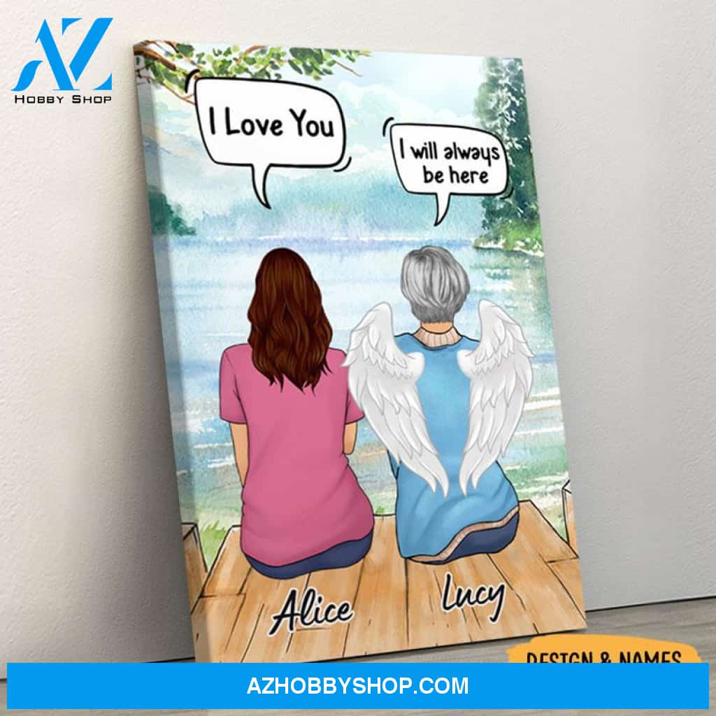 Still Talk About You Conversation, Memorial Gift, Premium Personalized Canvas Wall Art