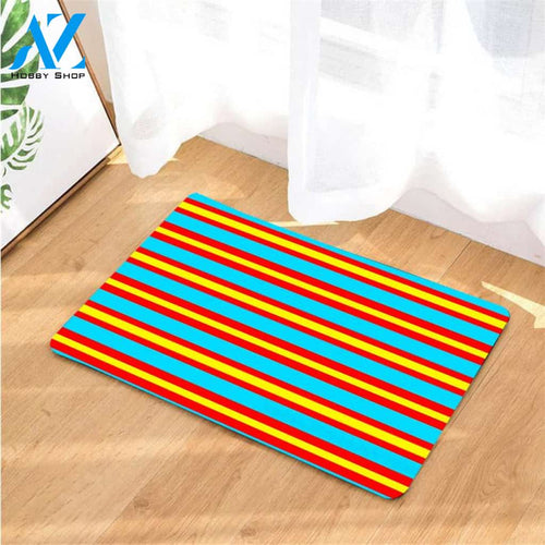 striped pattern golf wang doormats