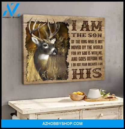 Stunning Deer Canvas - Hanging Art For Living Room