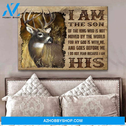 Stunning Deer Canvas - Hanging Art For Living Room