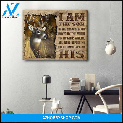 Stunning Deer Canvas - Hanging Art For Living Room