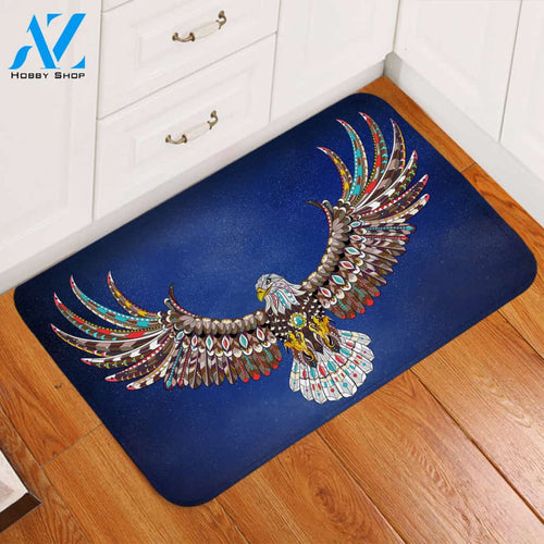 Stylized Eagle Door Mat