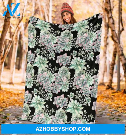 Succulent Blanket