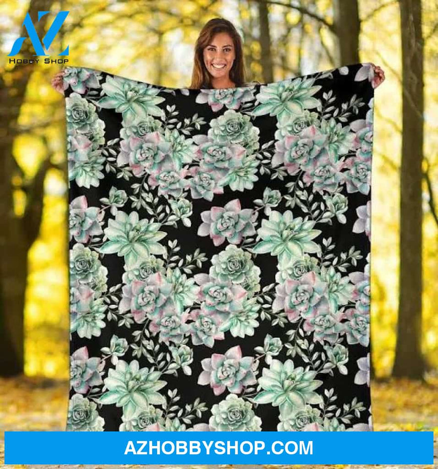 Succulent Blanket