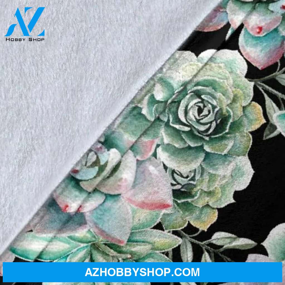 Succulent Blanket