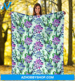 Succulent Blanket Large