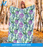 Succulent Blanket Large