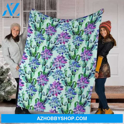 Succulent Blanket Large