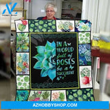 Succulent E204 Quilt Blanket DERQ2307