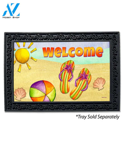 Sun Sand and Flip Flops Doormat - 18" x 30"