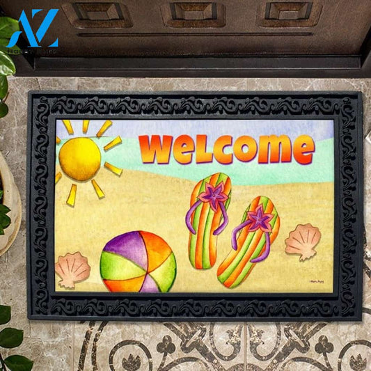 Sun Sand and Flip Flops Doormat - 18" x 30"