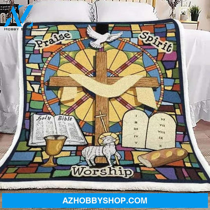Sunday School Sherpa Fleece Blanket Home Decor Bedding Couch Sofa Soft And Comfy Cozy Gift For Students Teacher