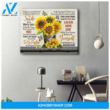 Sunflower And Butterfly Canvas - Hanging Art For Living Room