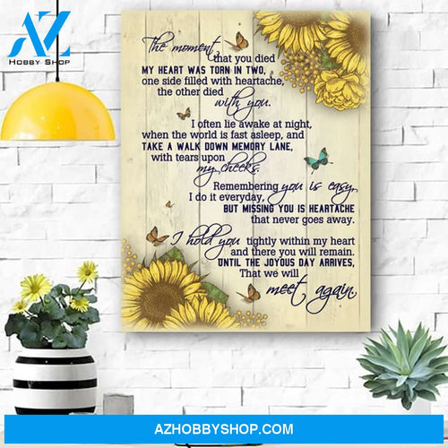 Sunflower Canvas Prints Wall Art - Matte Canvas