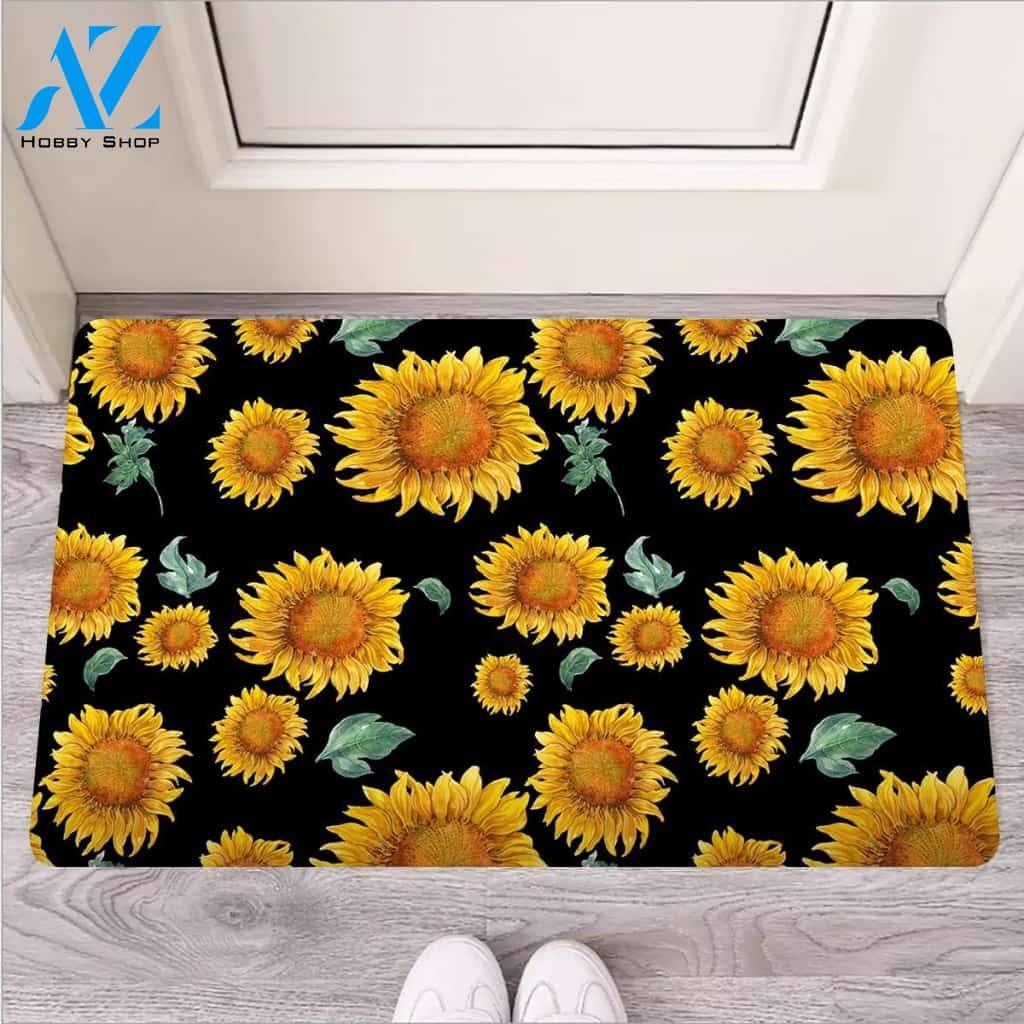 Sunflower Door Mat