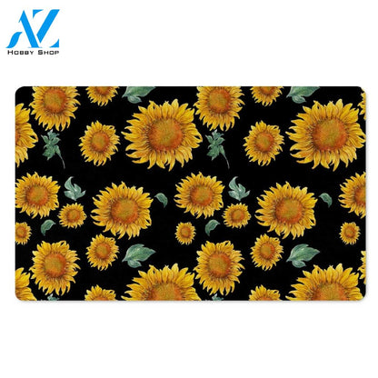 Sunflower Door Mat