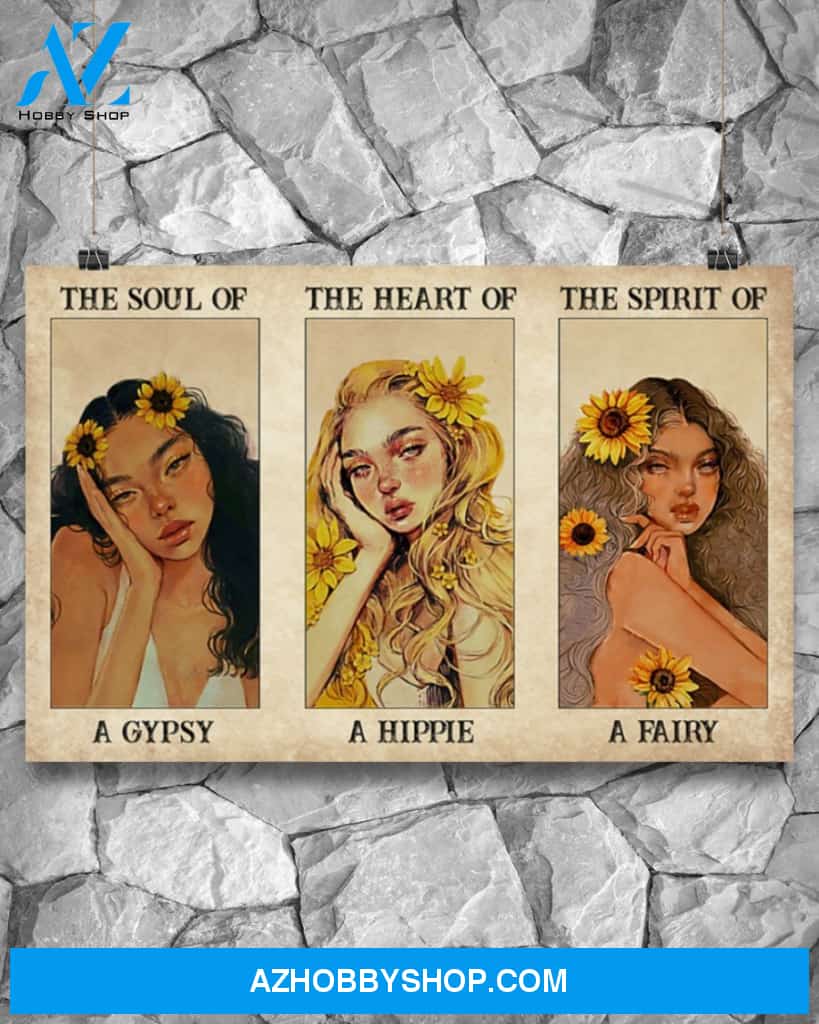 Sunflower The Spirit Of A Fairy Canvas Wall Art Wall Decor Visual Art