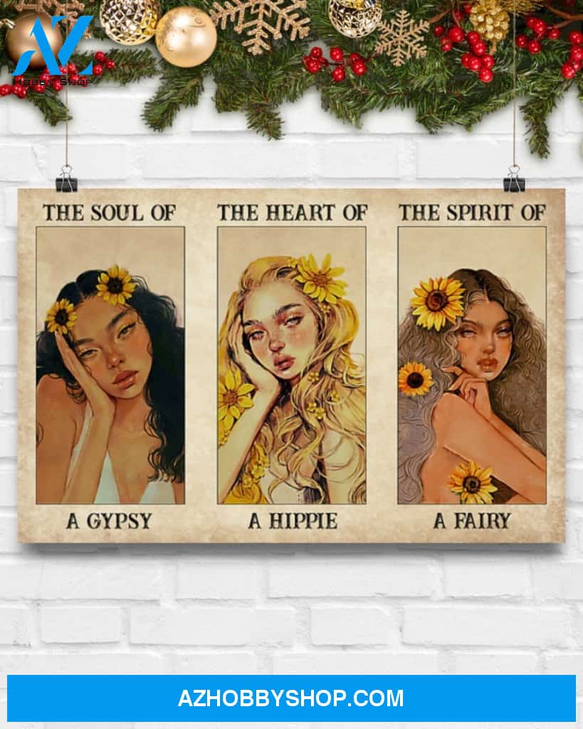 Sunflower The Spirit Of A Fairy Canvas Wall Art Wall Decor Visual Art