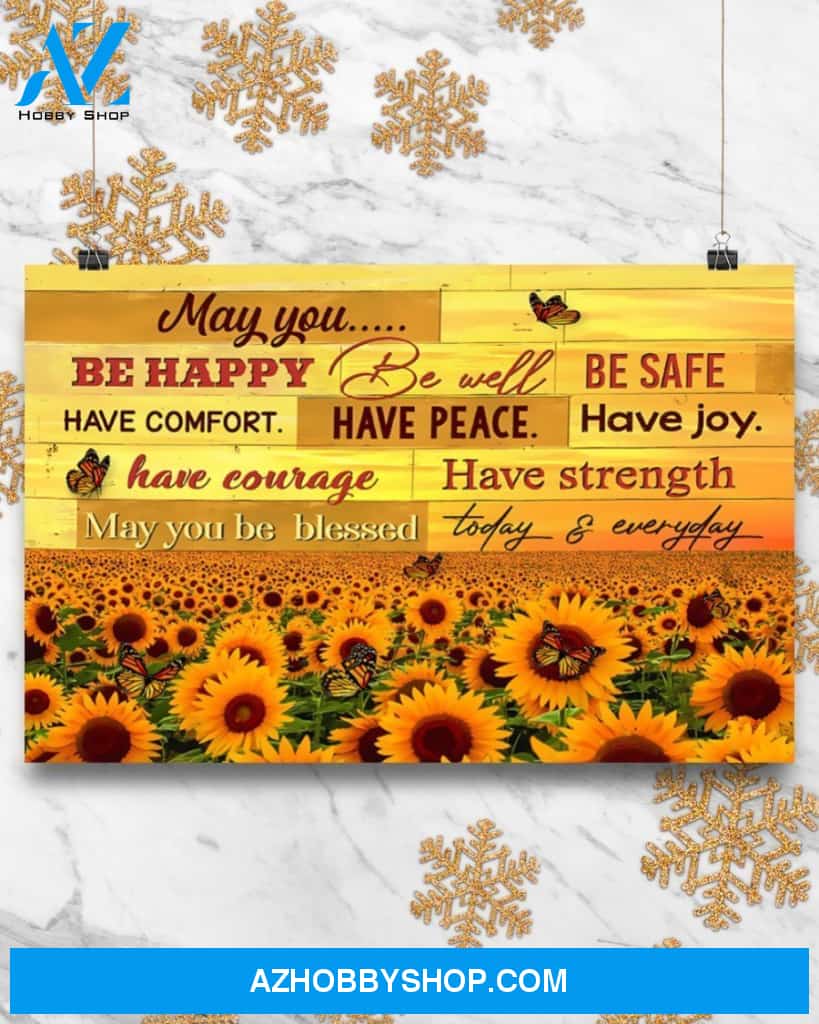 Sunflower Today And Everyday Canvas Wall Art, Wall Decor Visual Art