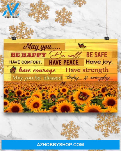 Sunflower Today And Everyday Canvas Wall Art, Wall Decor Visual Art