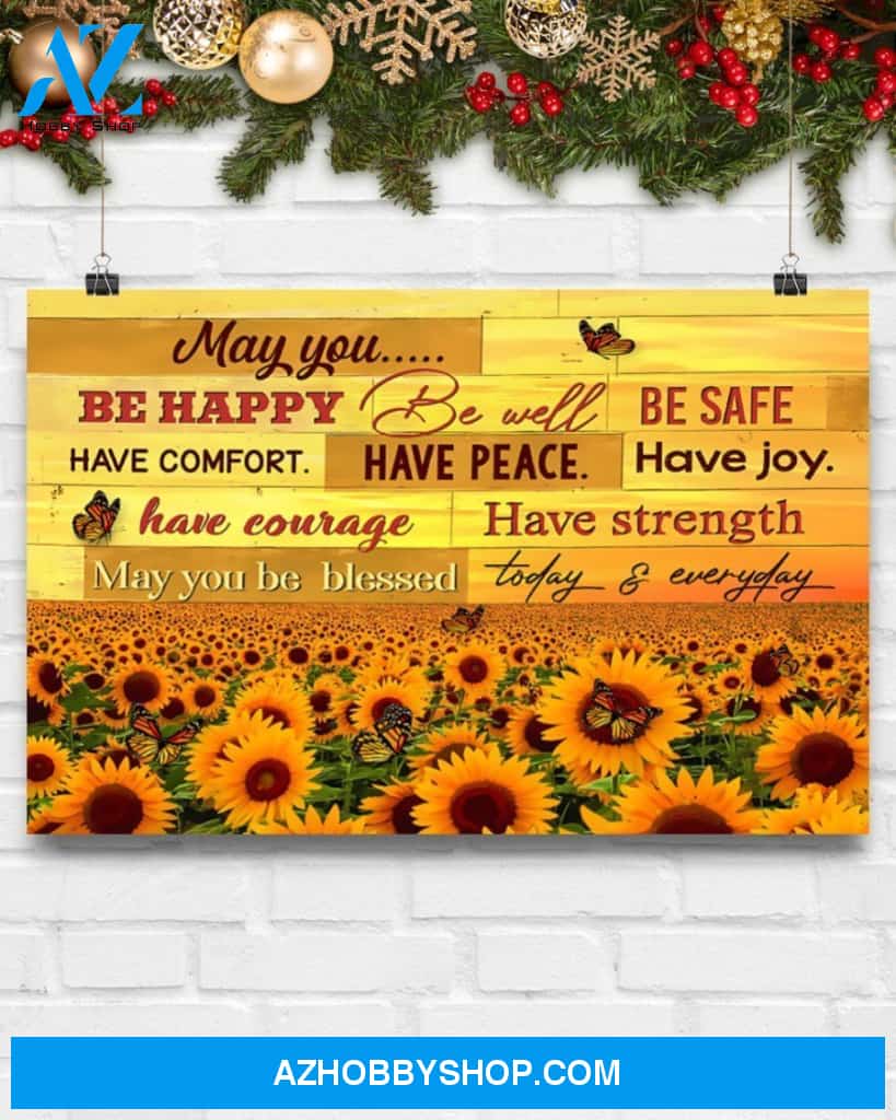 Sunflower Today And Everyday Canvas Wall Art, Wall Decor Visual Art