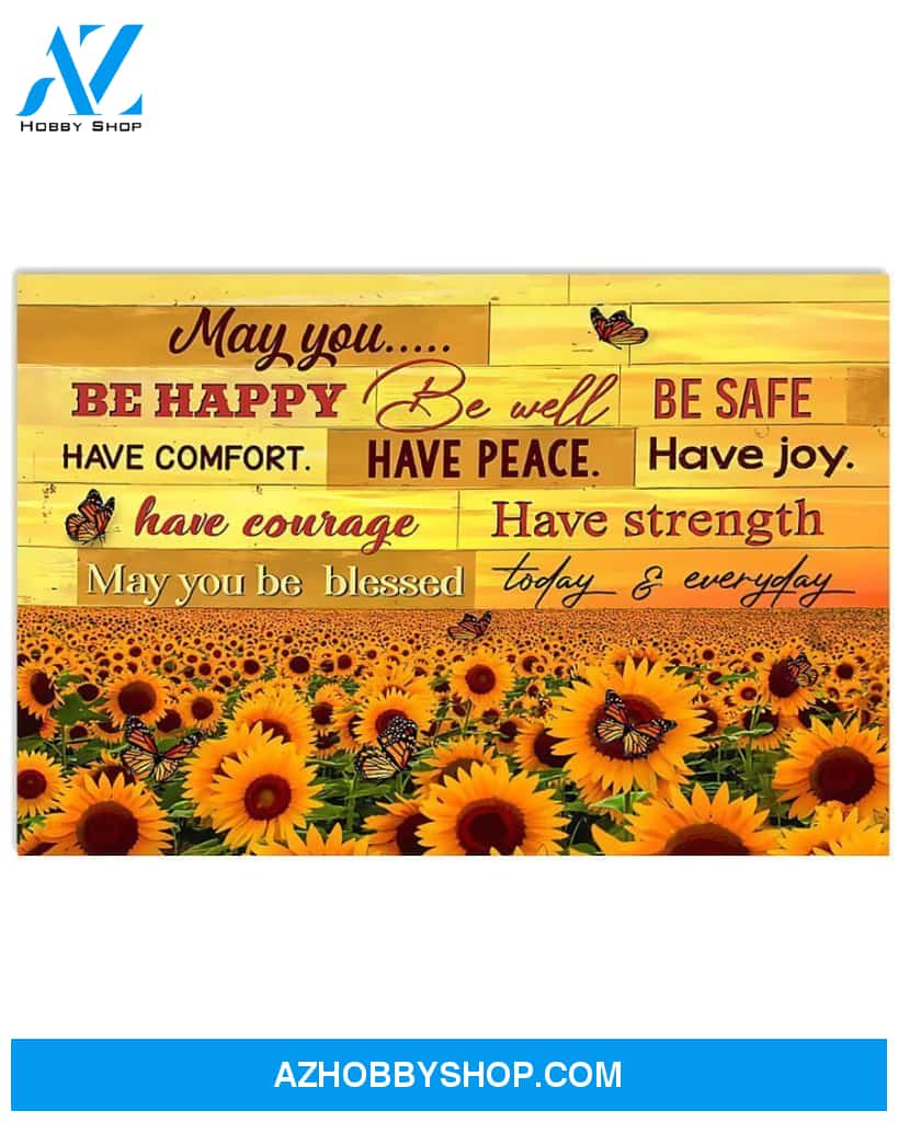 Sunflower Today And Everyday Canvas Wall Art, Wall Decor Visual Art