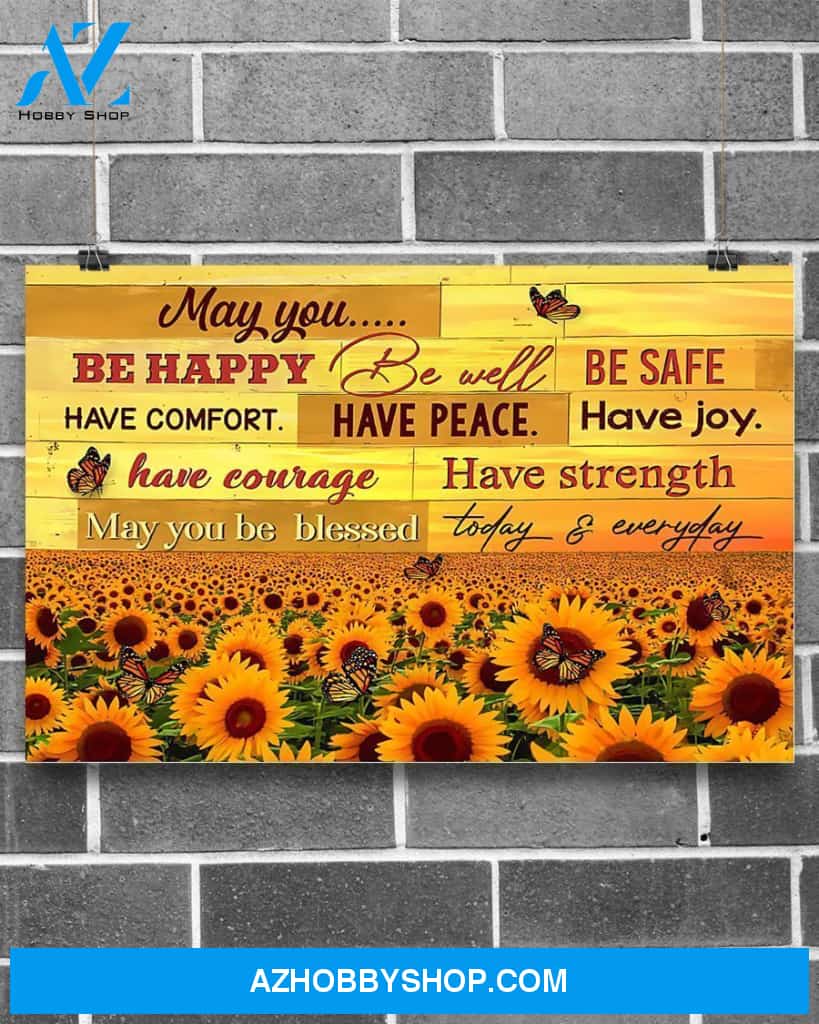 Sunflower Today And Everyday Canvas Wall Art, Wall Decor Visual Art
