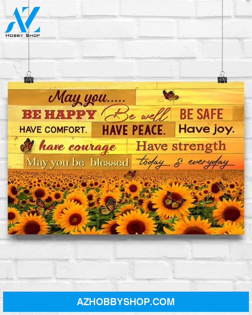 Sunflower Today And Everyday Canvas Wall Art, Wall Decor Visual Art