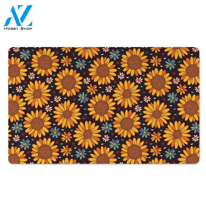 Sunflowr Floral Door Mat