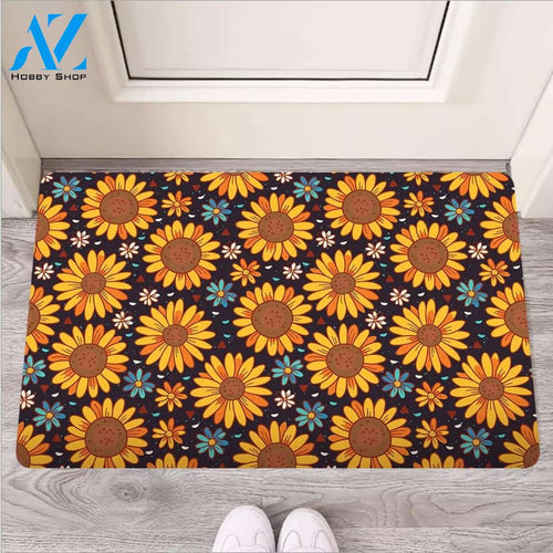 Sunflowr Floral Door Mat