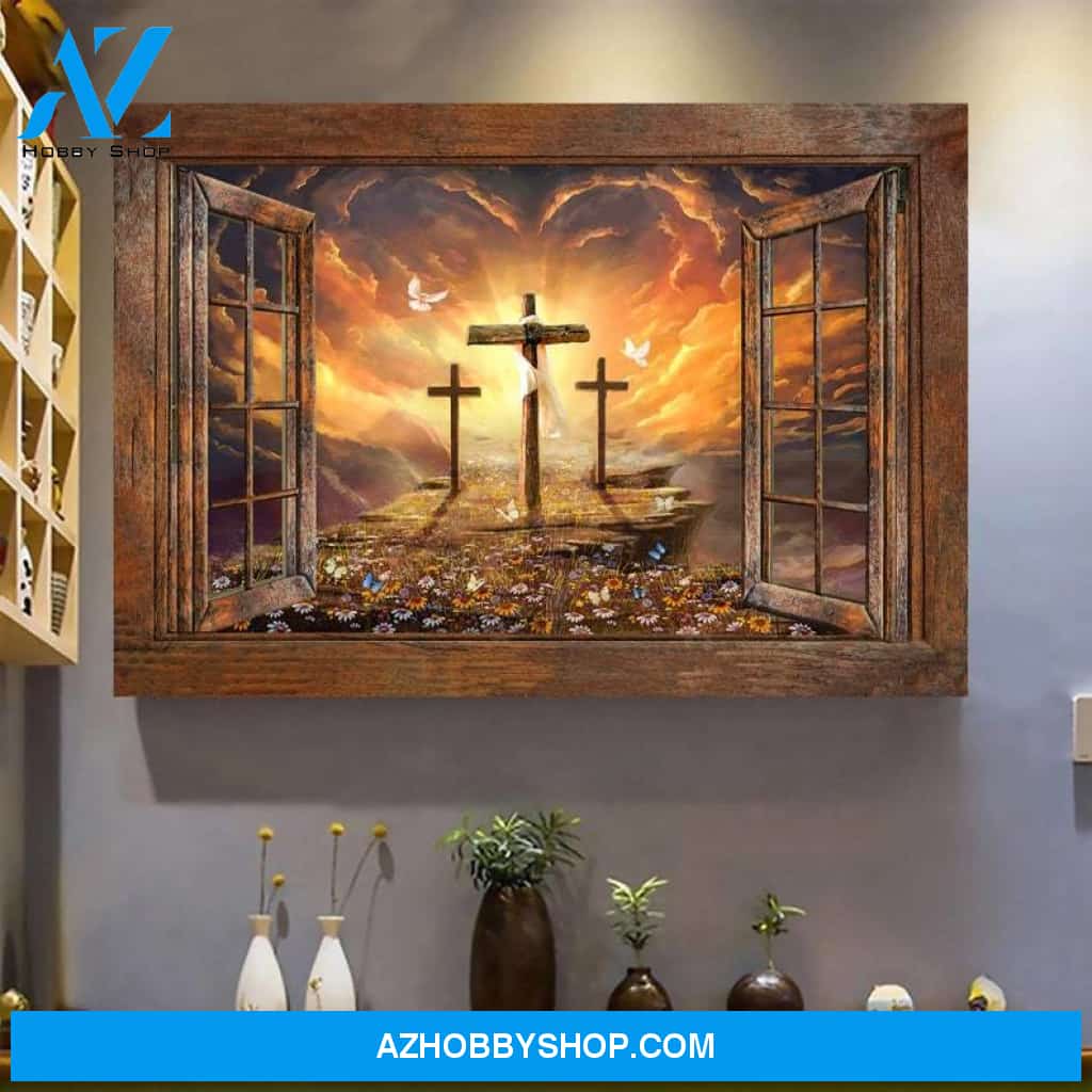 Sunset In Heaven Canvas (No Frame)
