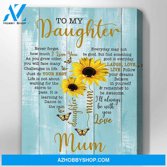 Sunshine Butterfly Canvas - Hanging Art For Bedroom