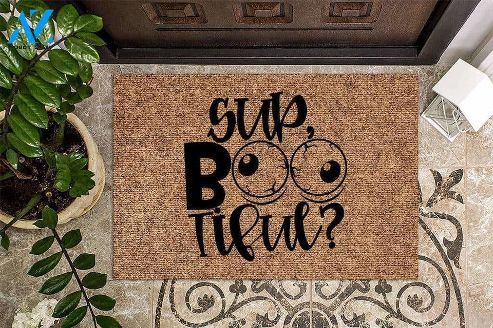 Sup Bootiful Halloween Doormat | Welcome Mat | House Warming Gift