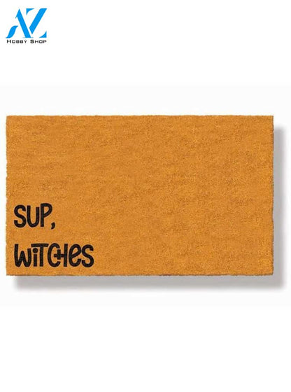 Sup Witches Doormat by Funny Welcome | Welcome Mat | House Warming Gift