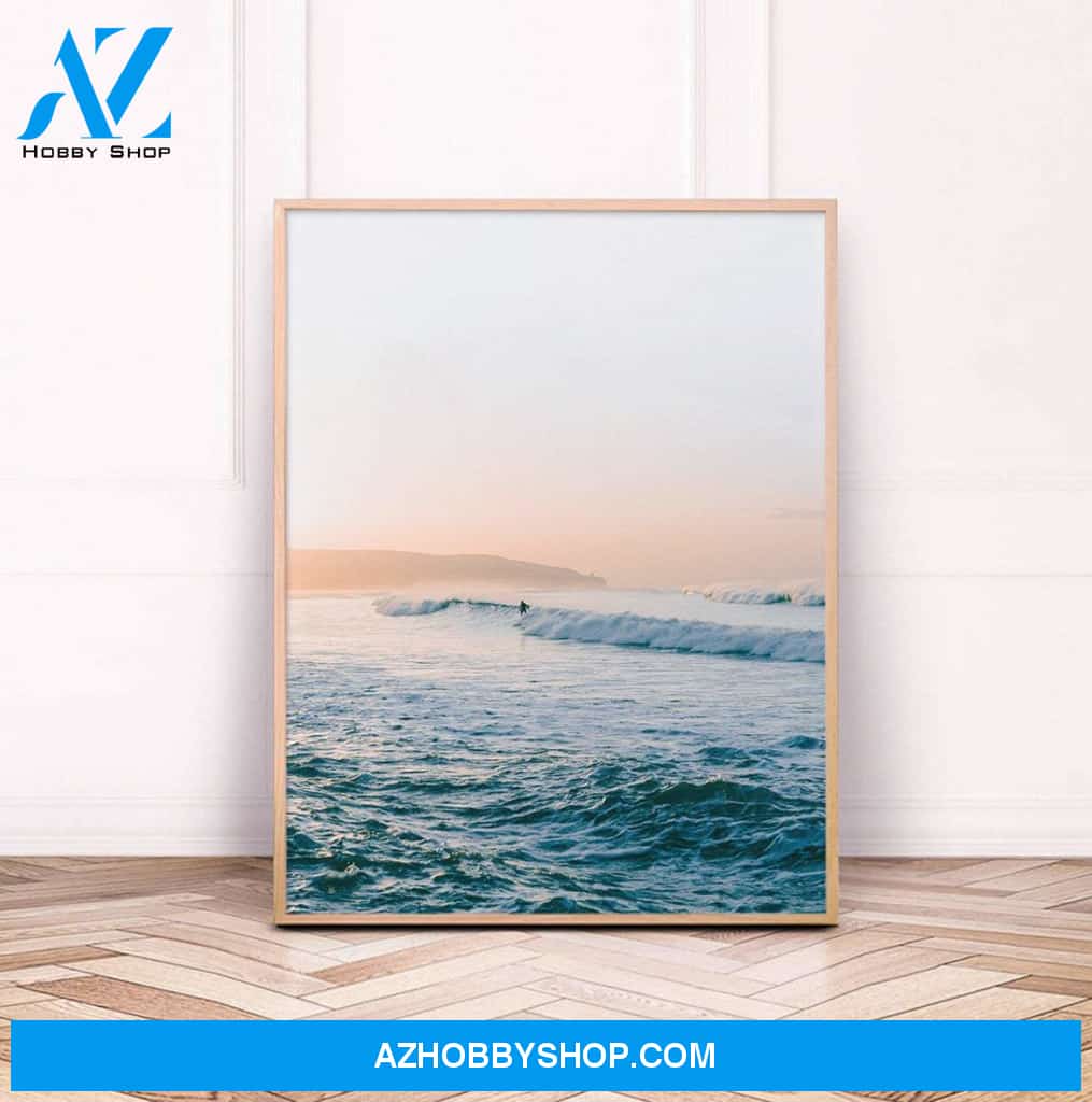 Surfboard Print, California Wall Art, Summer Poster, Surf Print, San Diego Wall Art, Surfing Canvas And Poster, Wall Decor Visual Art