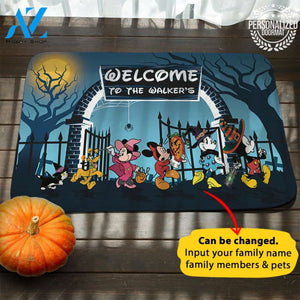 Sweetest Halloween Personalized Doormat