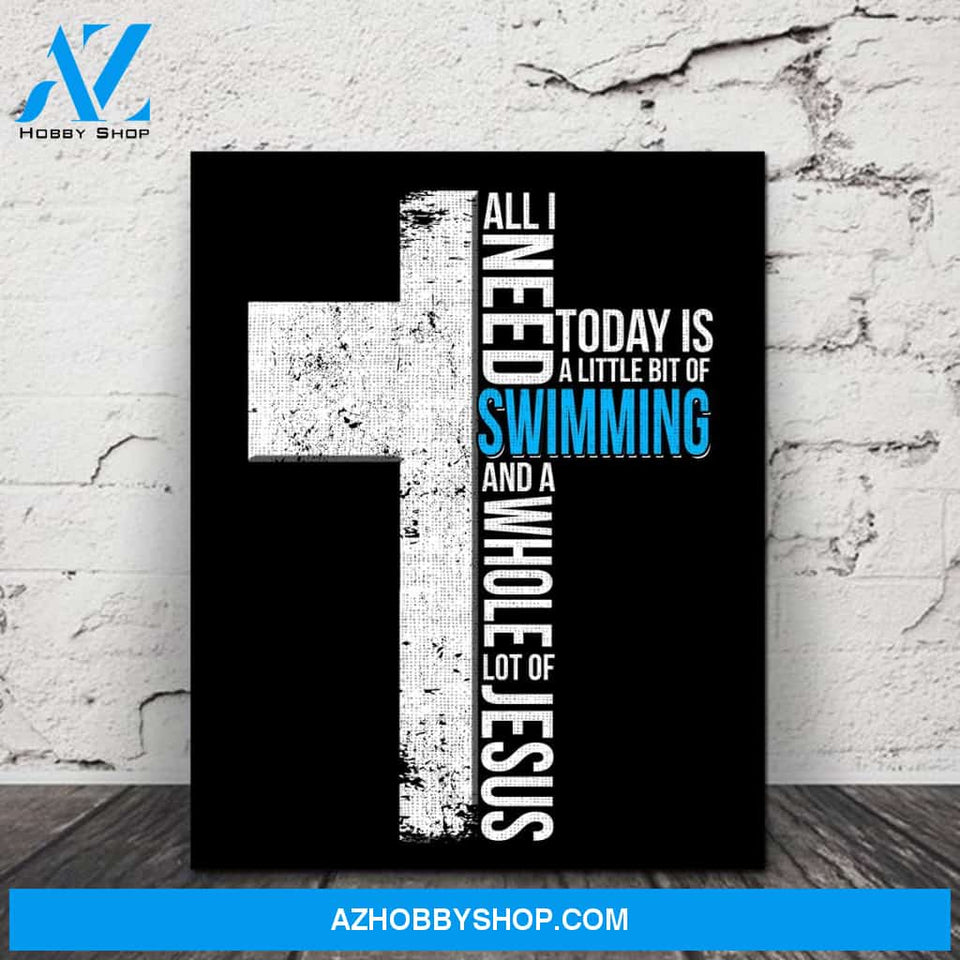 Swimming Canvas - All I need Today