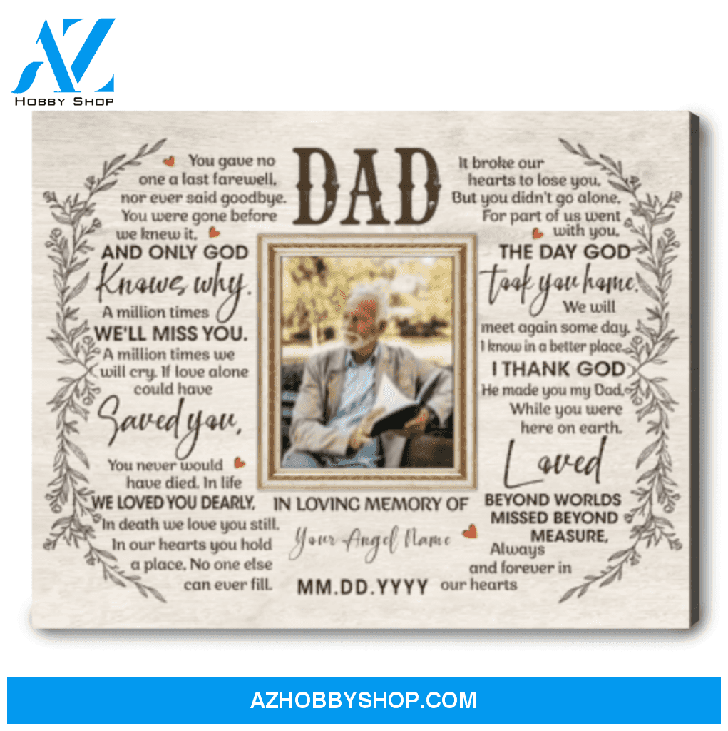 Sympathy Gifts For The Loss Of A Father In Memory Of Dad Gifts