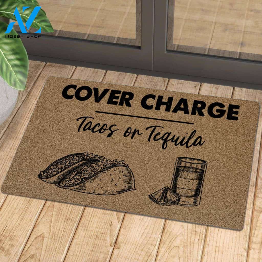 Tacos Or Tequila Doormat | Welcome Mat | House Warming Gift