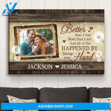 Taking Your Hand 2 - Personalized Custom Photo Canvas