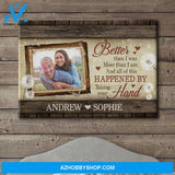 Taking Your Hand 2 - Personalized Custom Photo Canvas